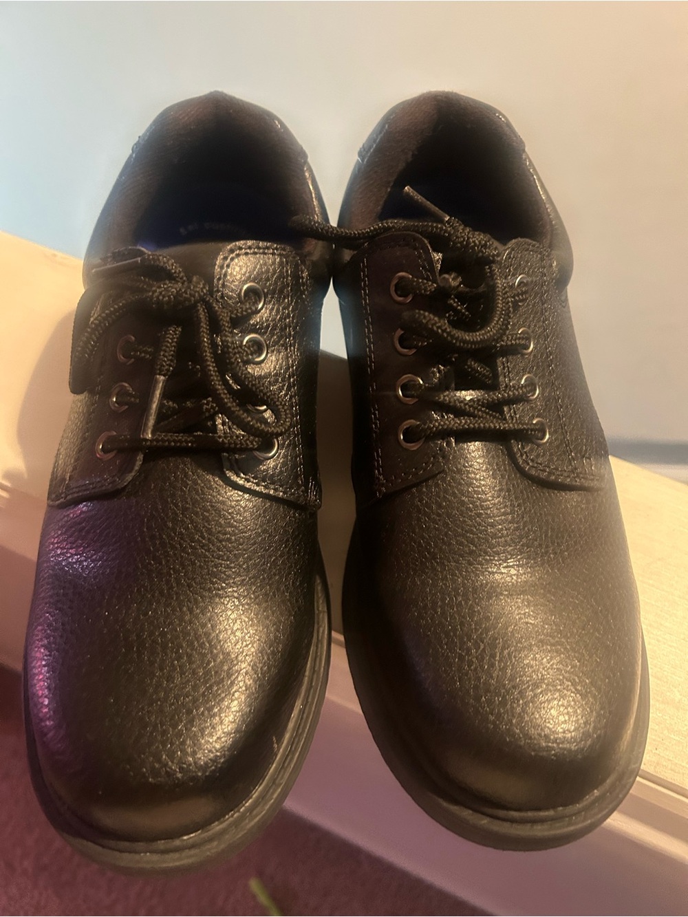Dr. Scholl's Black Men's Lace-Up Oxford Shoes